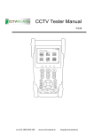 IP CCTV Tester With PoE DMM UTP & Snapshop User