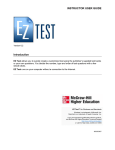 EZ Test User Guide - (CXG) Support Center