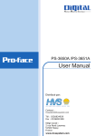 PROFACE - PS-3650A/3651A User Manual