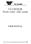 YG-LED101B Multi-color LED Lamp