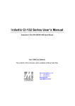 Industio CI-132 Series User`s Manual