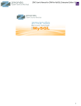 ZMC User`s Manual for ZRM for MySQL Enterprise Edition 3.3 1