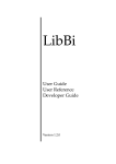 Manual - LibBi