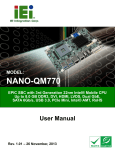 NANO-QM770 EPIC SBC - Messtechnik Sachs GmbH