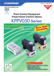 Proportional Control Valves KFPV050 Series