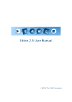 Editor 2.0 User Manual