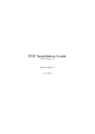 PTF Installation Guide - Periscope Tuning Framework