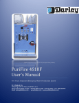 PuriFire 4S10F User`s Manual