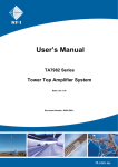User`s Manual TTA01 - RFI