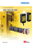 D40Z Non-contact Door Switch, G9SX-NS and G9SP Safety