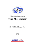 PMSL Hy-Tek Meet Manager - Prince