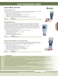 VoIP/ Telecom Test Section