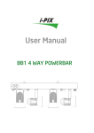 BB1 4 way Powerbar Manual