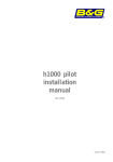 h1000 pilot installation manual