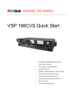 VSP 198CVS Quick Start