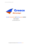 (ACARS) User`s manual - Greece Airways Virtual