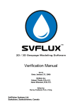 SVFlux Verification Manual