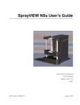 SprayVIEW NSx User`s Guide