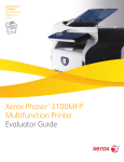 Phaser 3100MFP Evaluator Guide