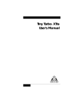 Tiny Turbo XTra User`s Manual