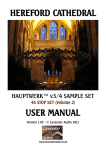 User Manual - Lavender Audio