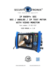 SecurityTronix ST-SDI-TEST User`s Manual