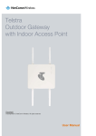 Telstra Outdoor Gateway with Indoor Access Point