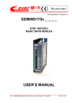 SDMWD170v _ _ _ _ USER`S MANUAL