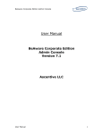 BeAware Corporate 7.1 Admin User Manual