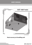 User`s manual "VENTS VUT 100 P mini" ( PDF 2,13Mb )