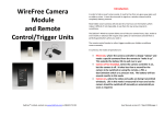 Camera and remote user manual - ZedCam-Pro
