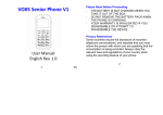 VOIIS Senior Phone V1