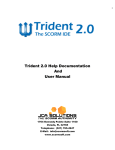 Trident 2.0 Help Documentation And User Manual