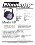 Electro 86 User Manual ()