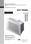 XGT PANEL User`s Manual - Ana