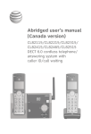 Abridged user`s manual (Canada version) - Vt.vtp