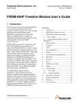 FRDM-K64F Freedom Module User`s Guide