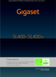 Gigaset SL400/SL400A – your high