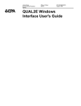 QUAL2E Windows Interface User`s Guide