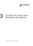 TruVision IP Dome Open-Standards User Manual