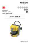 OS3101-A1 Series OptoShield Safety Laser Scanner User`s Manual