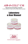 Zefon Air-O-Cell CSI Laborotory Manual