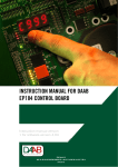 instruction manual for daab ep104 control board