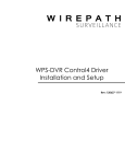 WPS-DVR Control4 Driver
