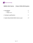 WEBS-1012 Series Atom FAN-LESS Manual