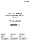 CEL-350 dBadge Users Manual HB3323-02