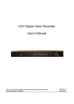 HPD400 user`s manual
