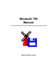 Windmill 750 User Manual