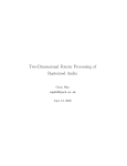 Two-Dimensional Fourier Processing of