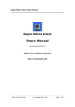 Super Silent Client Users Manual